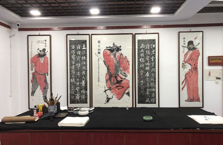 周思帆“钟馗纳福”主题中国画展首次在汉中四宝堂举办休闲区蓝鸢梦想 - Www.slyday.coM