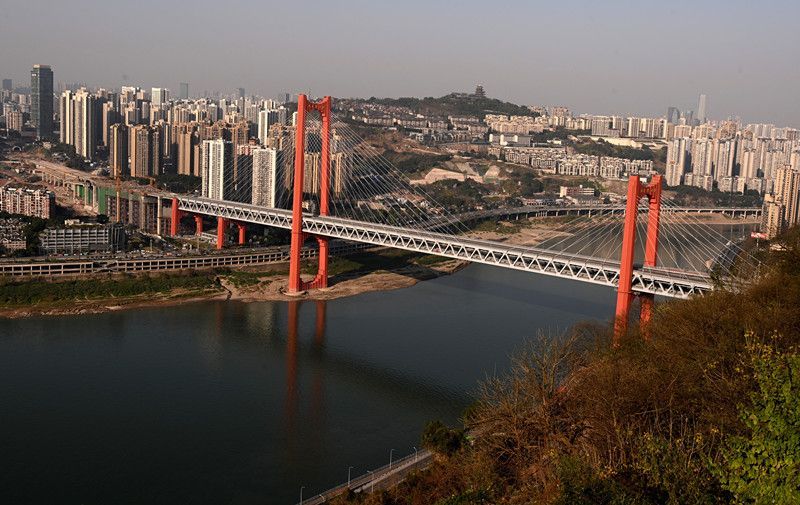 重庆市红岩村大桥加紧剩余工程建设力争上半年竣工