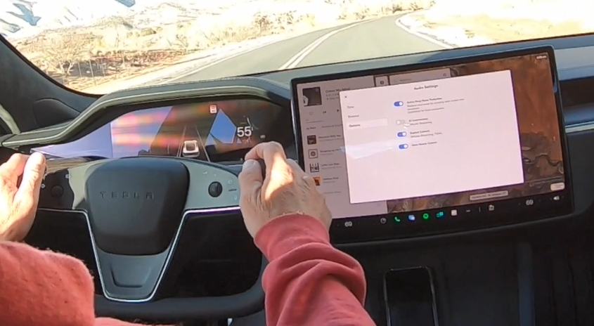 特斯拉已为新款models和modelx提供主动道路降噪功能