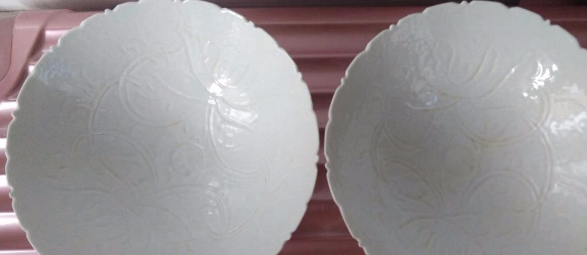 水芙蓉専用宋代 湖田窯 影青 茶碗 小碗 青白磁 时代物 中国