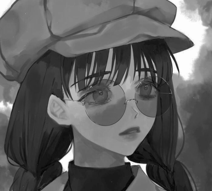 暗系酷女孩头像:酷酷的你是在找我吗?