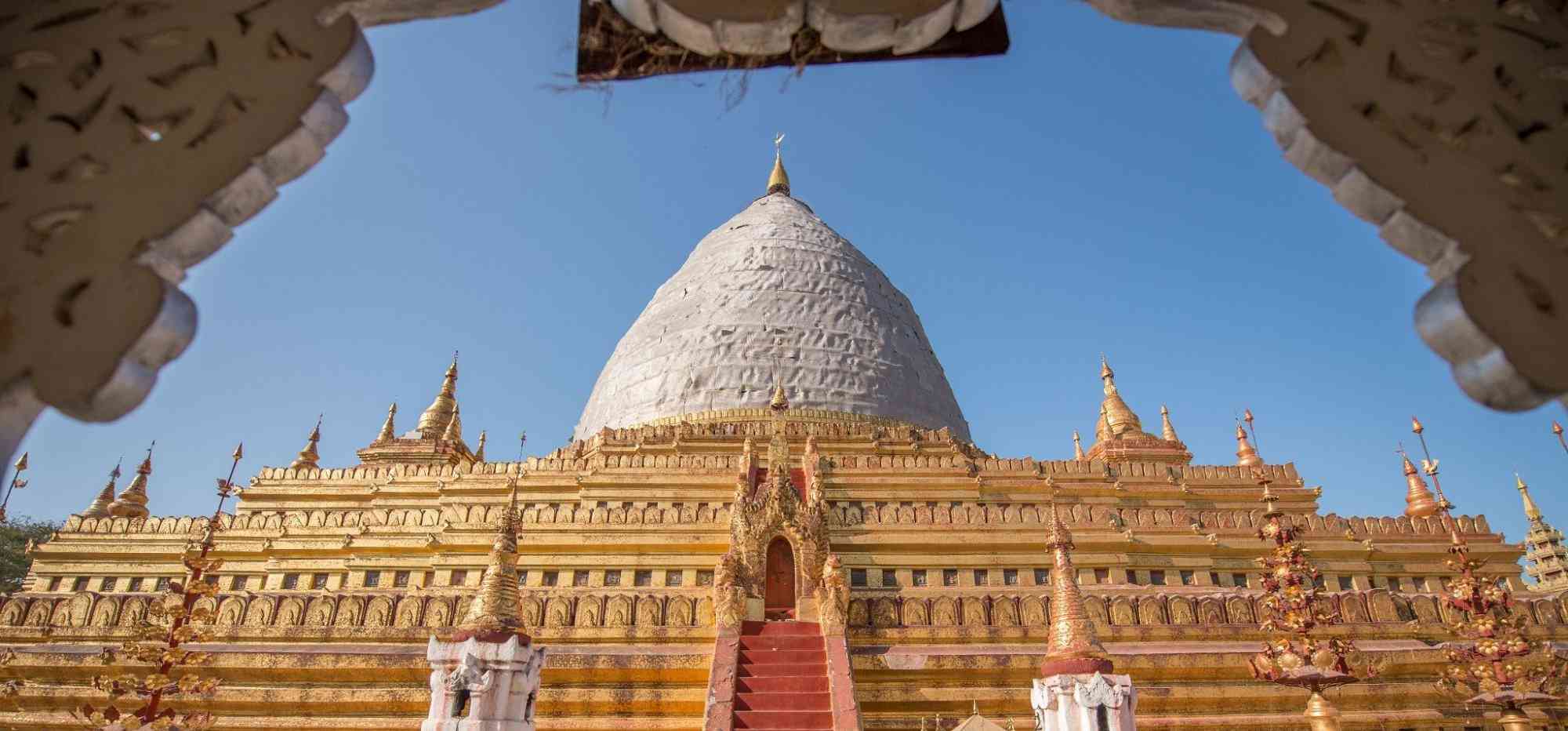 瑞喜宫塔缅甸的开国之塔用石头建造十分罕见
