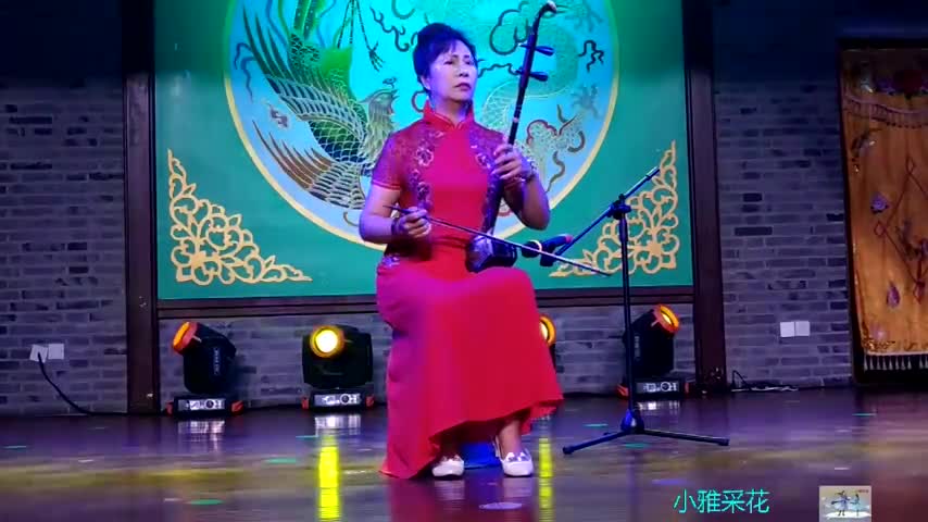 电视剧红楼梦的《葬花吟》,观众印象深刻,她的二胡独奏别具风情