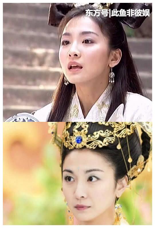 而"幽若"的扮演者江祖平成为了观众心中的初恋女神,在那个没有美颜,没