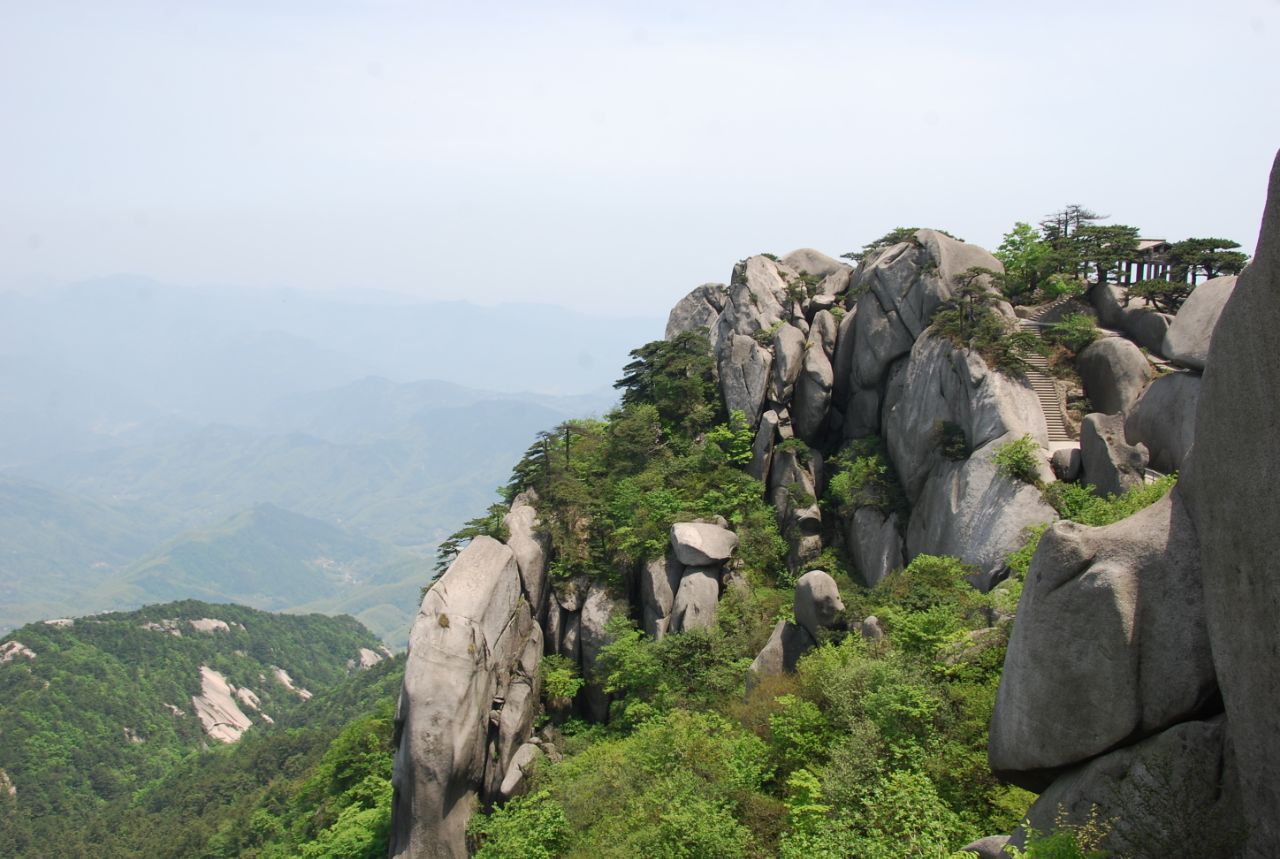 游览 安徽省 安庆市 潜山县 天柱山