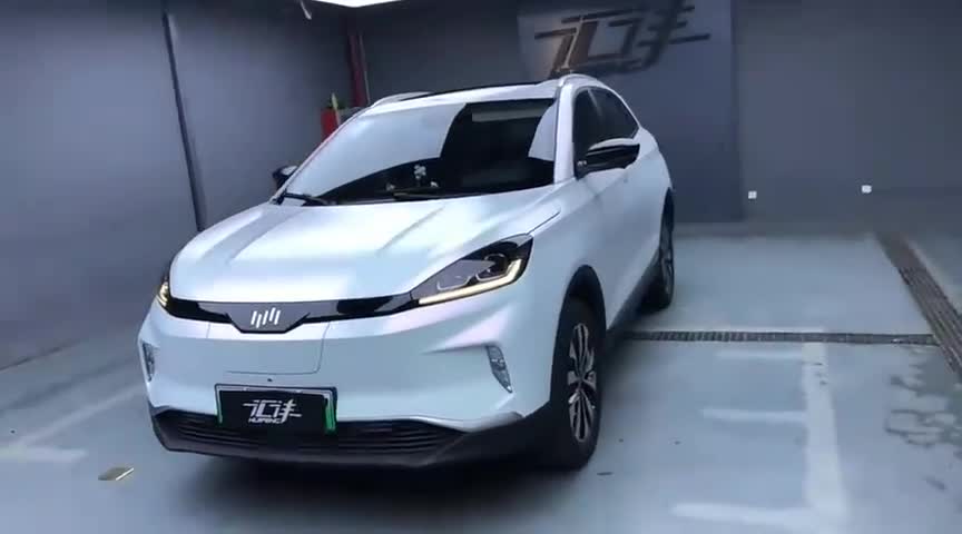 威马车身改色,就是这么好看