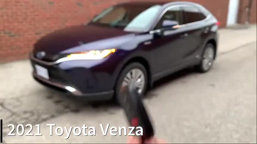 视频：2021款丰田威飒Venza混动版，拿到钥匙看到配置，给个不喜欢理由