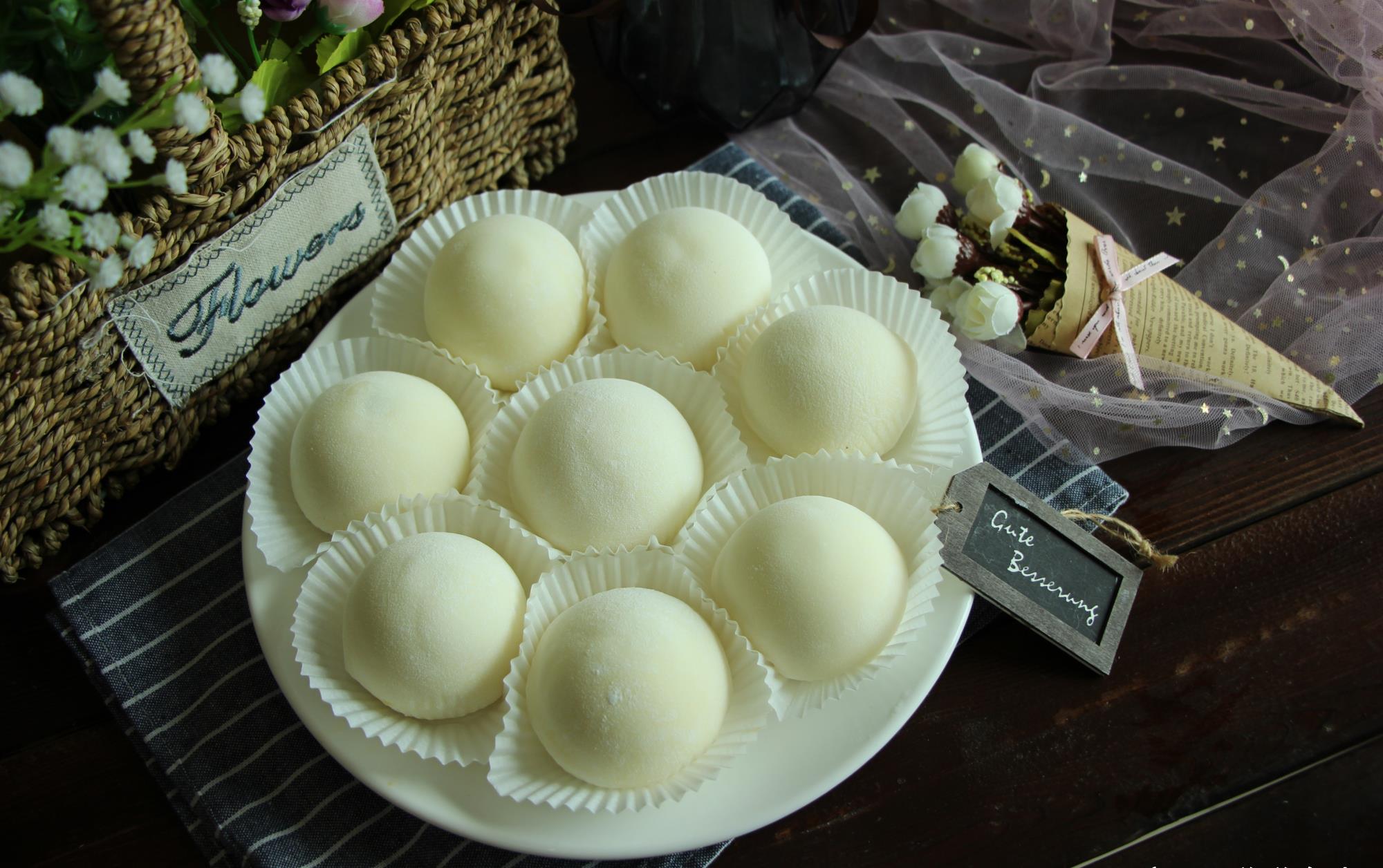 雪媚娘怎样做软糯不硬?配方技巧一次总结,皮薄馅大吃着过瘾