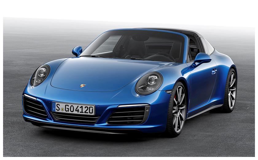 全新2021款保时捷911 Targa 4跑车官方照片泄漏