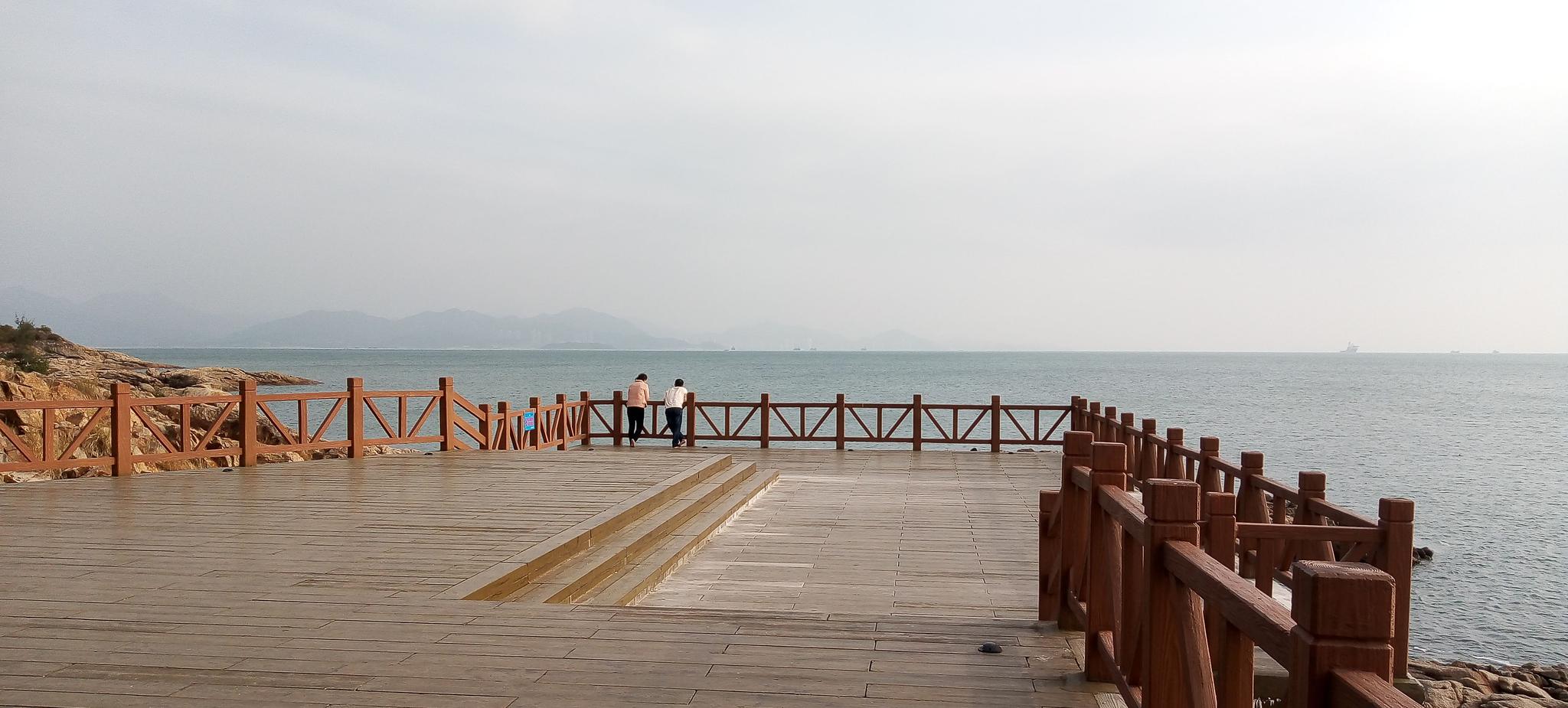 惠州大亚湾霞涌镇新建了一条海边栈道,你们去过吗?