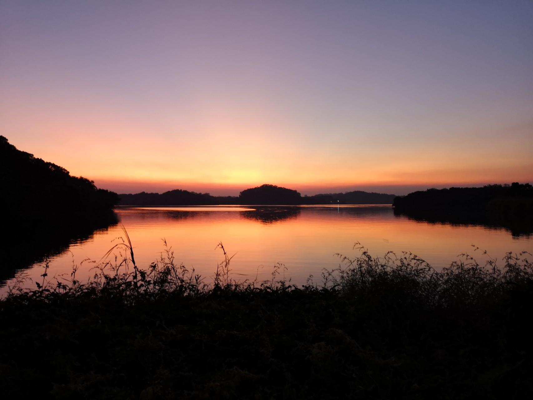 探访同沙水库群山环绕优美水湾连绵不绝怡然自乐