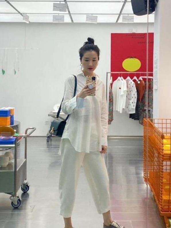 在董花花晒出的照片中,有些是她认为比较不错的小