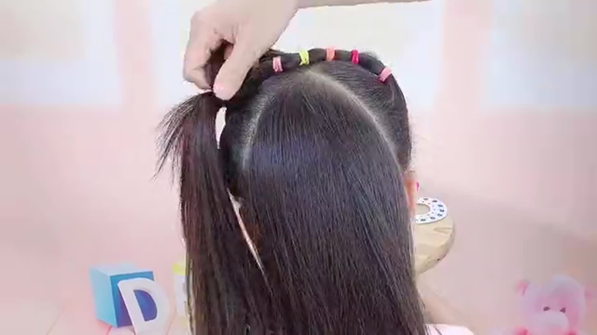 儿童古风发型怎么扎