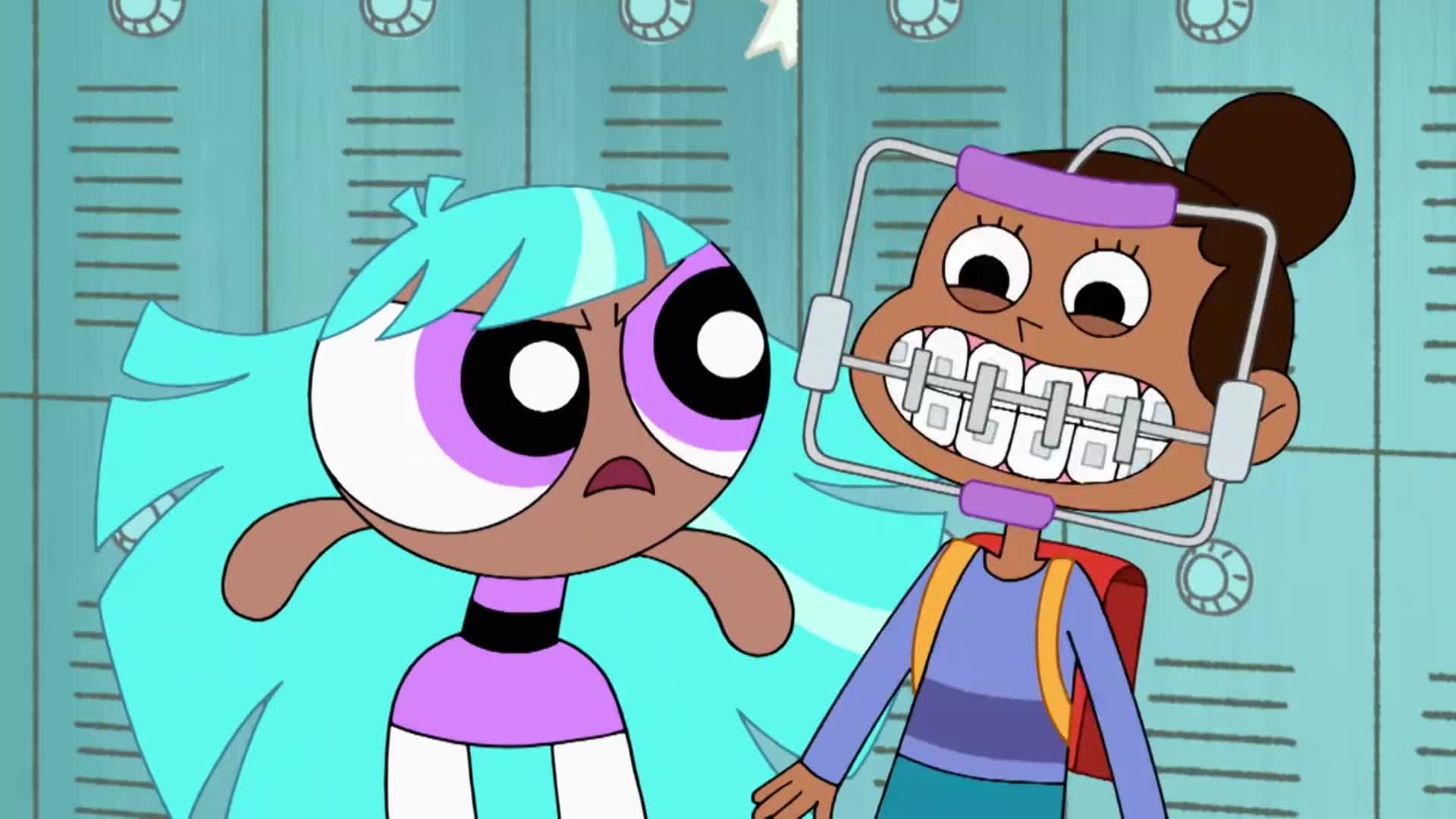 新飞天小女警:只有外星人才喜欢吃花花的饼干,吃得真香,暴露了