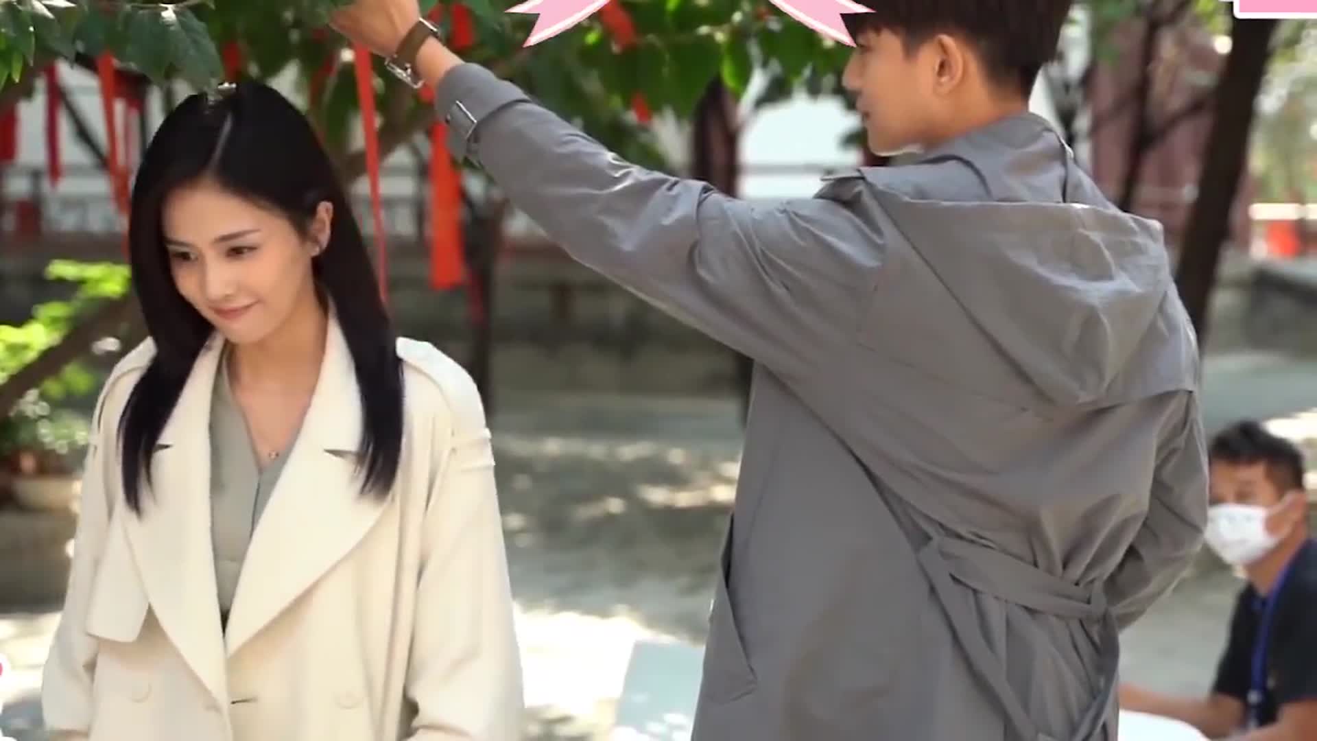 一生一世花絮:白鹿看到任嘉伦委屈的样子,直接笑场了