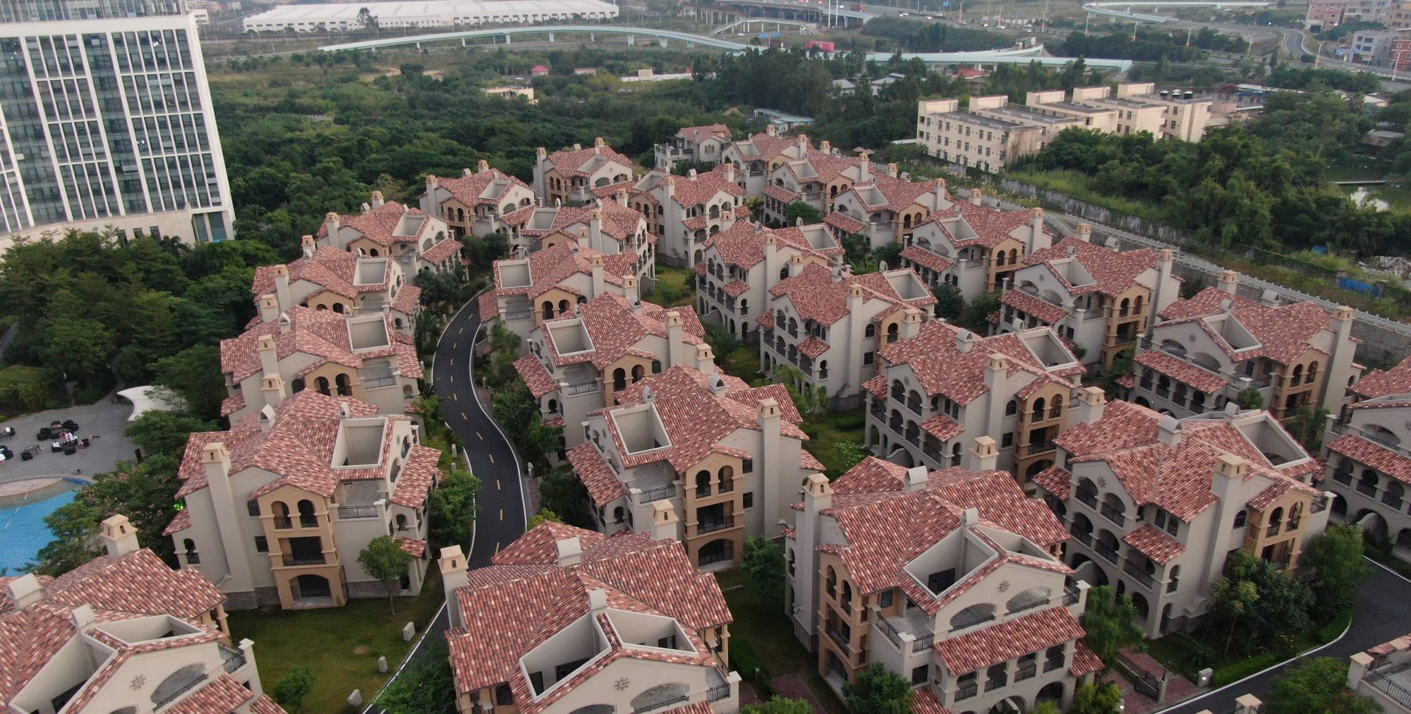 鸟瞰厦门岛外最美生态别墅群,最适合宜居的好地方