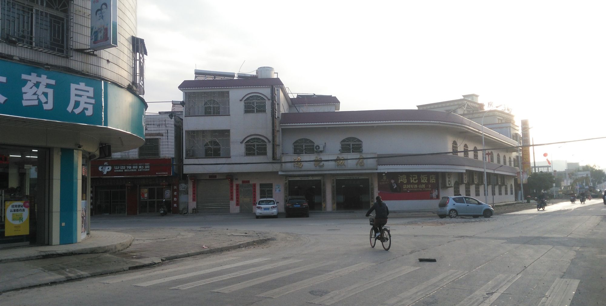 开车路经惠州市惠东县梁化镇的实拍,你们来过这里吗?