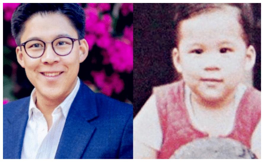 霍启刚童年照曝光儿时是个斗鸡眼朱玲玲曾为此十分烦恼