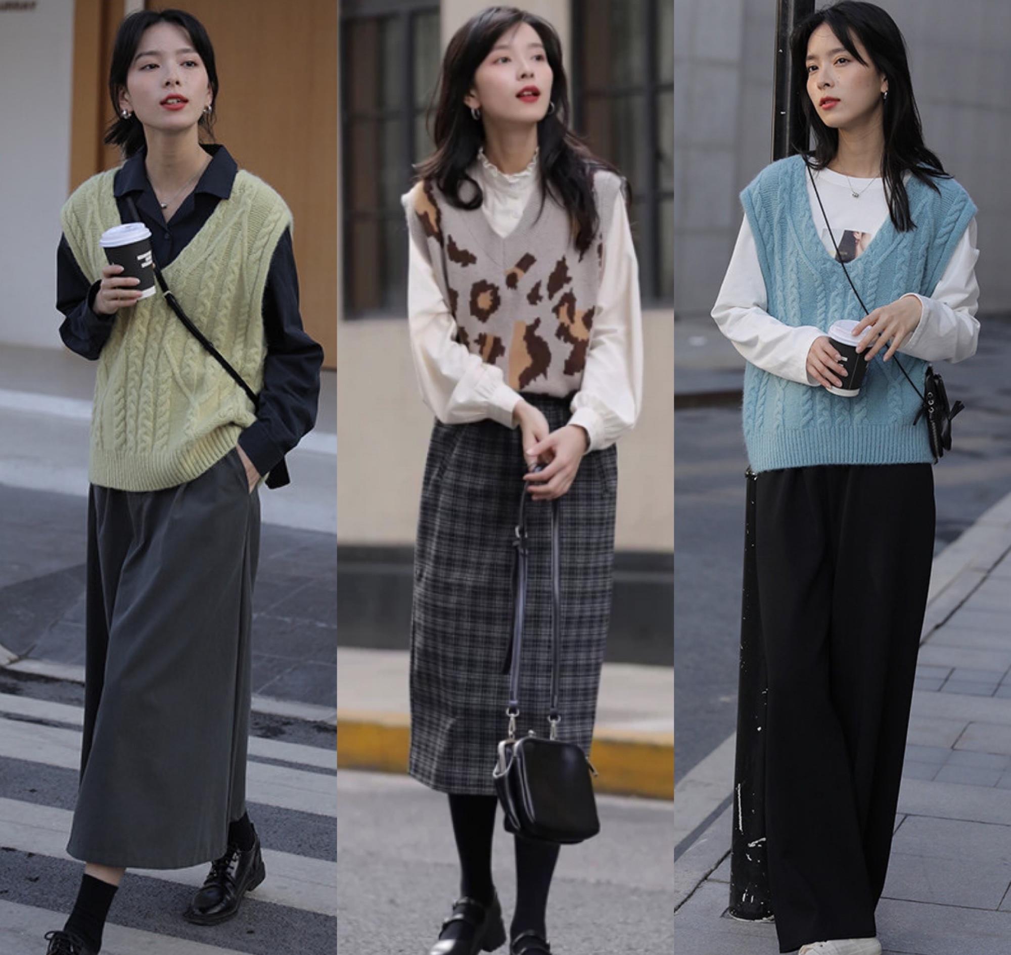 休闲温柔又文艺的早春穿搭约会出游逛街照着穿就好