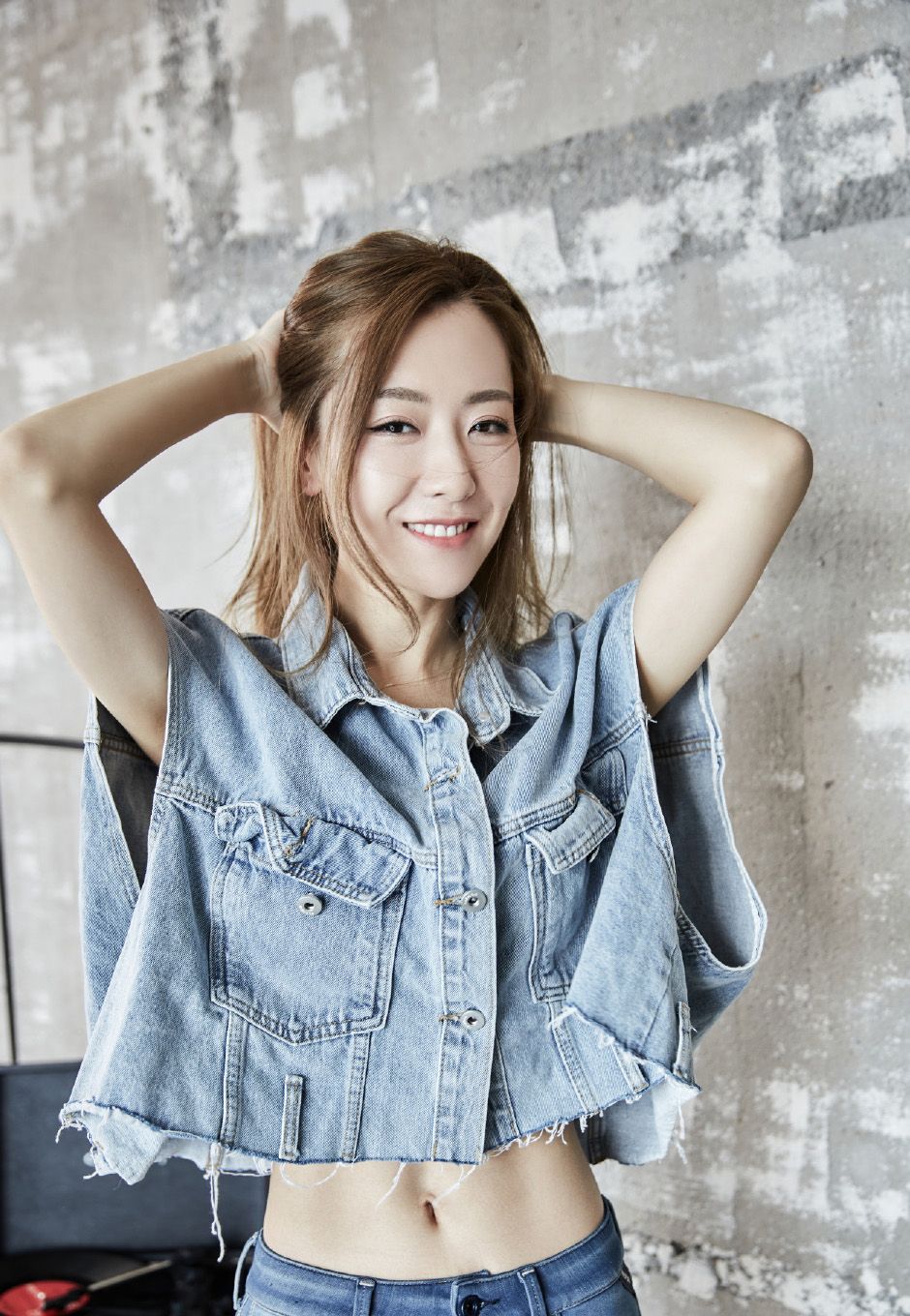 时尚气质美人白冰