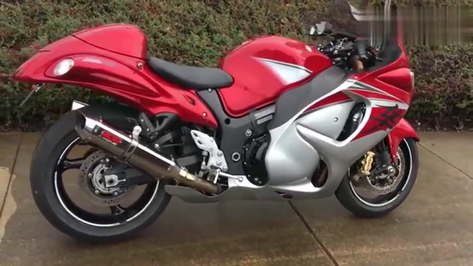 为速度而生的机器,高清实拍铃木隼,感受机械之美!