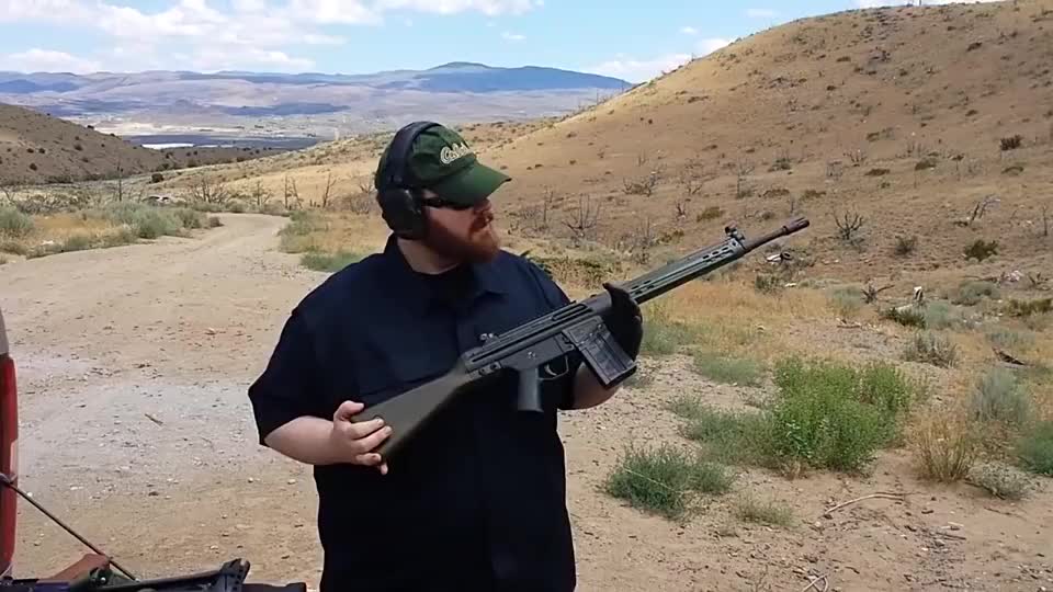 实测全自动hkg3自动步枪,第一眼看到它就知道威力不俗!