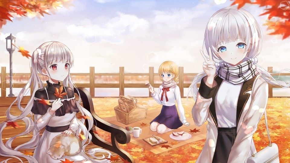 碧蓝航线高清美女图横版