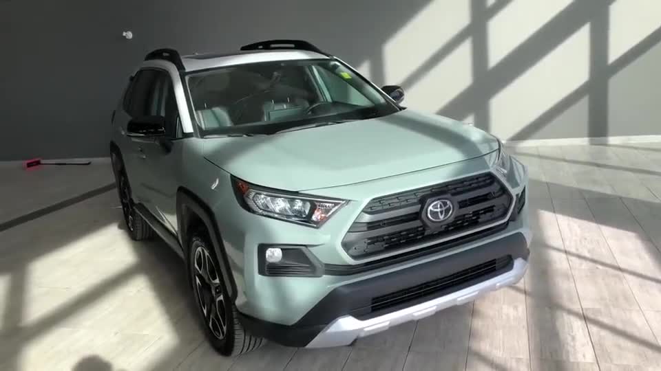 2021款丰田rav4越野版高清实拍,外观内饰全新升级,太漂亮了