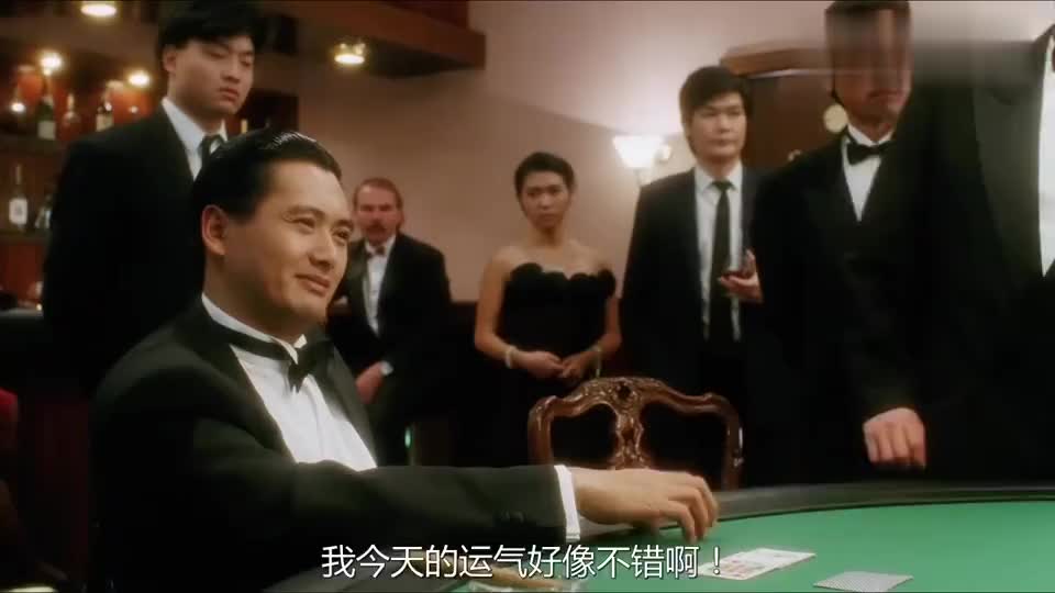 赌神:高进和新加坡赌王交手,让在场所有人眼前一亮,不愧为赌神