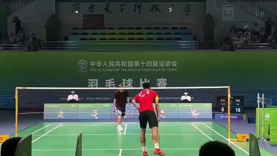 羽毛球:谌龙全运会逆转对手,龙哥还是那个龙哥!