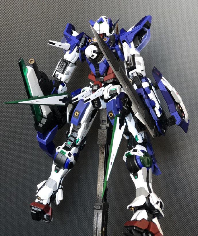 细节改造,能天使高达模型