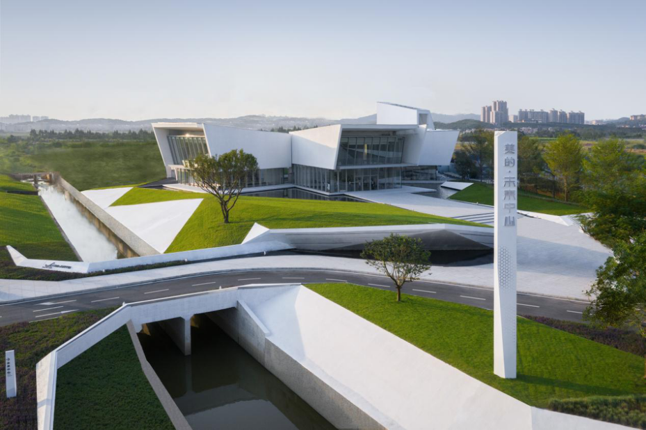 城市巡礼六阳江美的未来中心一个极简现代的盒子