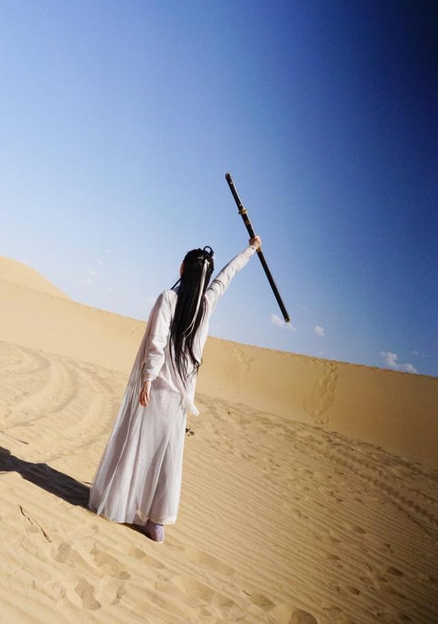 第四套.这个颜色不好形容,不过这个背影让我想起了紫霞仙子.第五套.