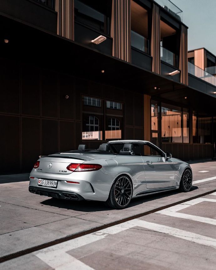 梅赛德斯 奔驰 amg c63s cabriolet_高清图集_新浪网