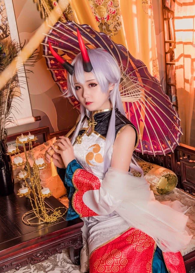 Fate系列cos旗袍巴御前 天底下居然有这么可爱的人 Fate系列cos旗袍巴御前 天底下居然有这么可爱的人
