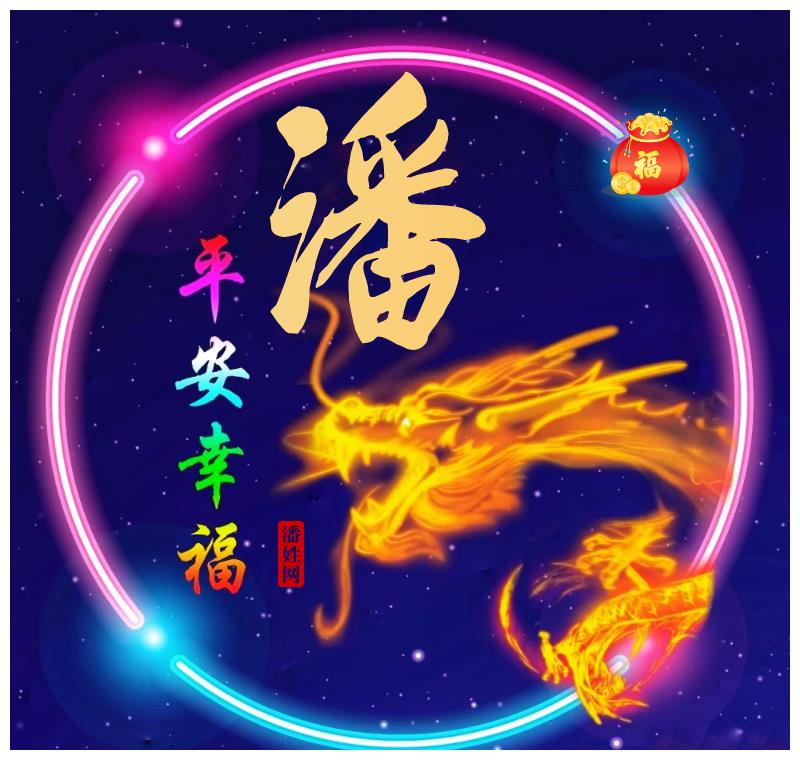 潘姓"平安幸福"十二生肖精美头像(全套)__财经头条