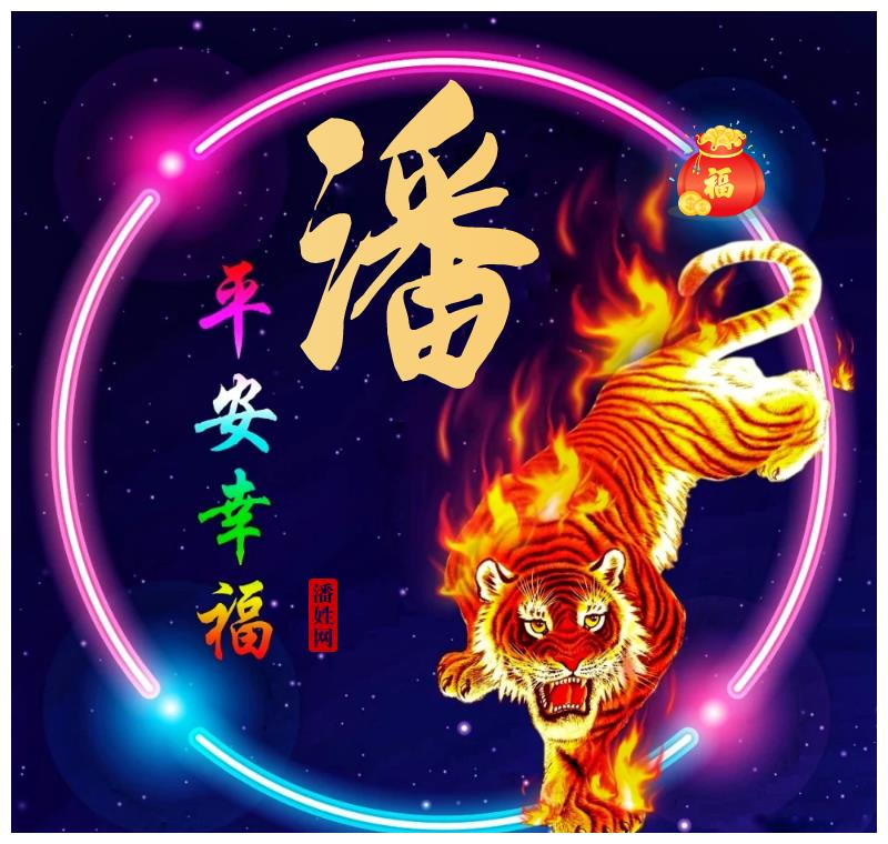 潘姓"平安幸福"十二生肖精美头像(全套)__财经头条