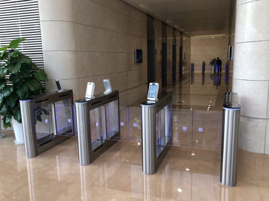 写字楼人脸识别门禁解决方案__财经头条