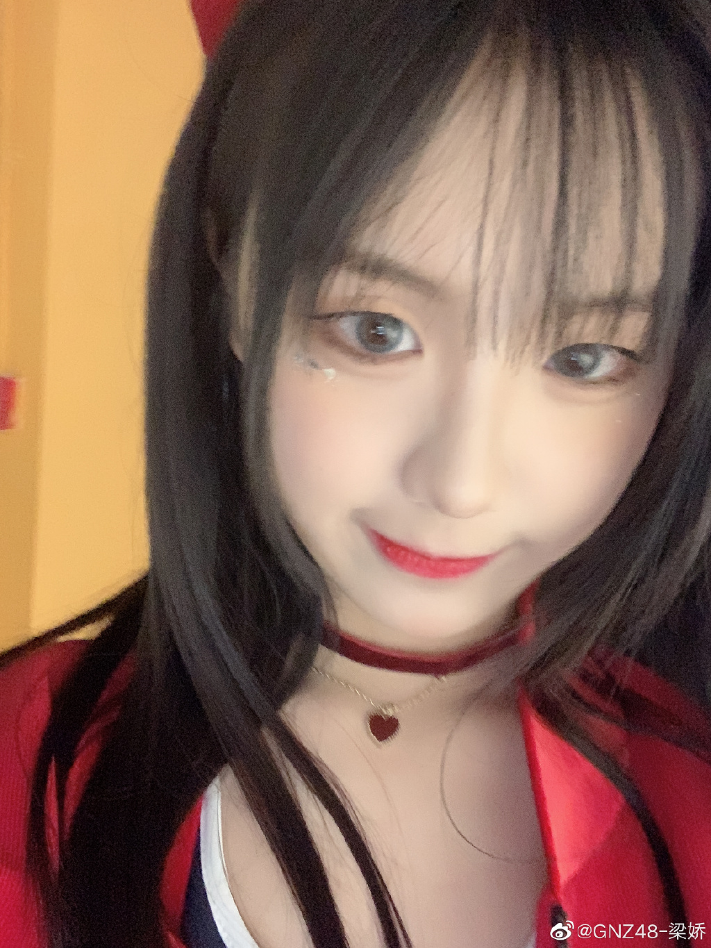 偶像美少女gnz48-梁娇可爱写真美照欣赏_高清图集_新浪网