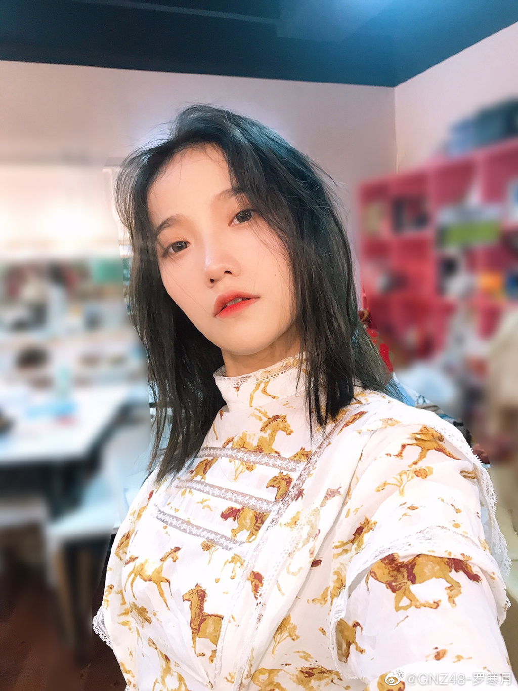 偶像美少女gnz48-罗寒月迷人美照欣赏啊