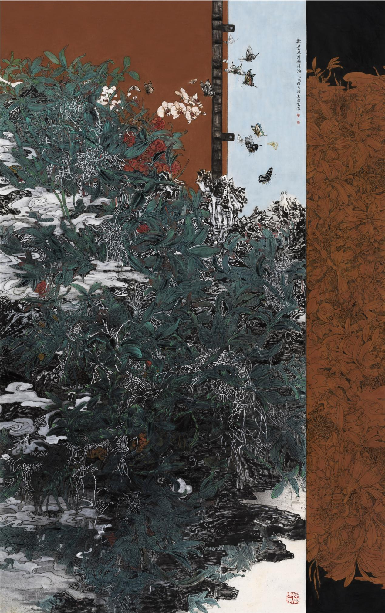 2021中国艺术名人榜画家黄国秀