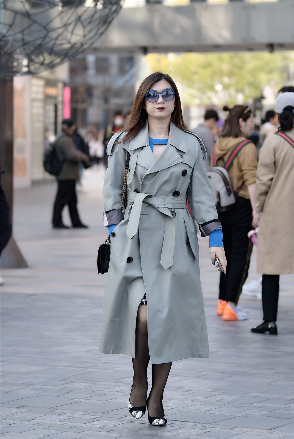 丝袜|细跟鞋|风衣_新浪新闻