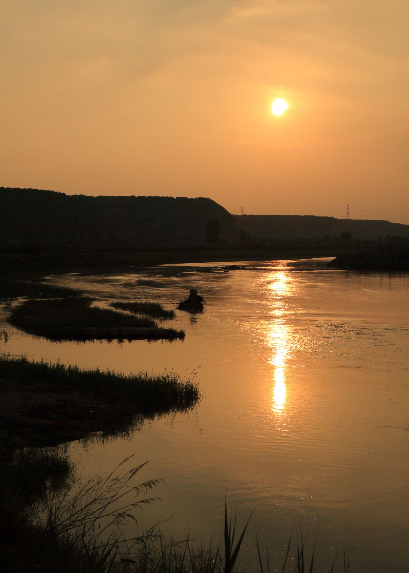 风光摄影:泾河晚照醉关中_高清图集_新浪网
