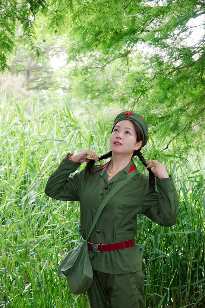记摄人间人像摄影组图忆芳华中华儿女多奇志不爱红装爱武装