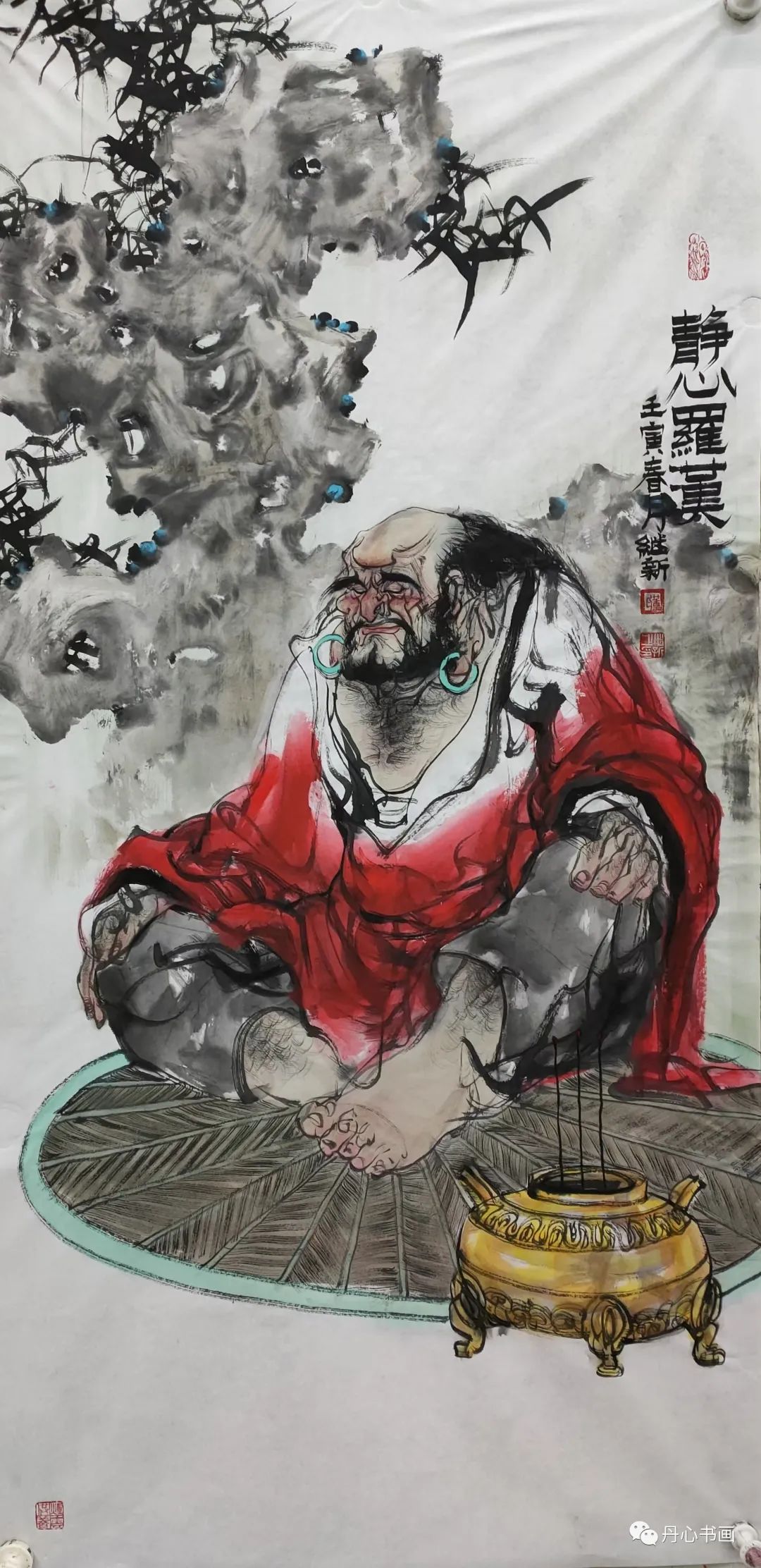 大气恢弘趣味传神人物画家董继新