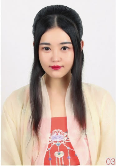 唐风造型:灵蛇髻双垂环盘发