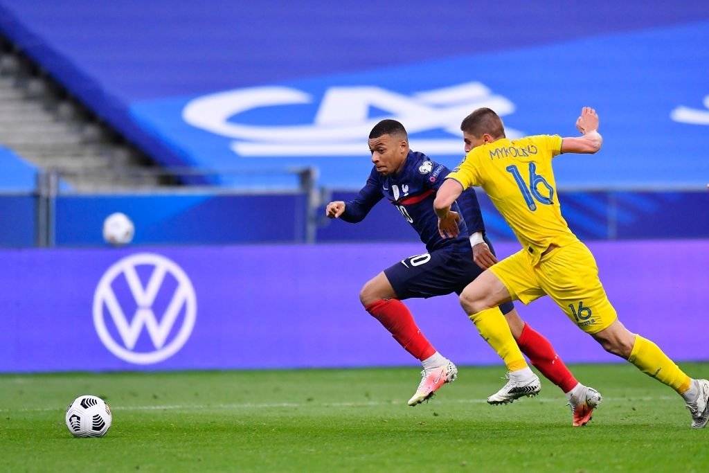 世预赛欧洲区d组首轮法国1:1乌克兰,格列兹曼为法国队进球