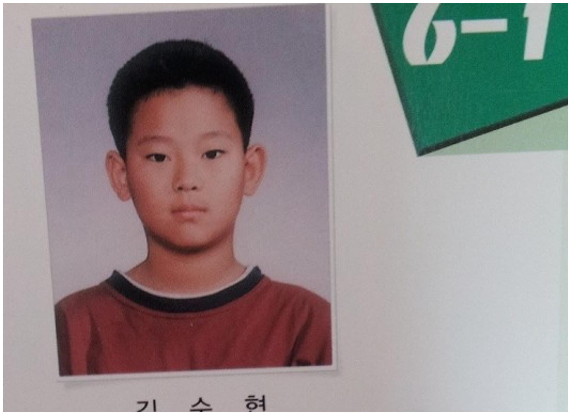 韩国男星童年照曝光:玄彬金秀贤从小帅到大,李光洙承包笑点|童年|玄彬