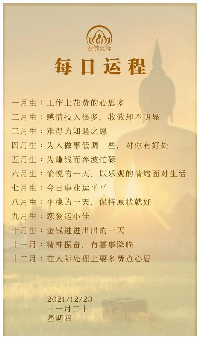 佛历2564年12月23日今日运程|佛历|运程_新浪新闻
