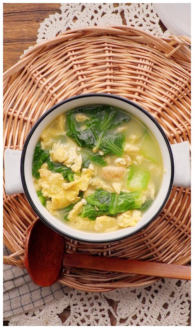小白菜鸡蛋汤